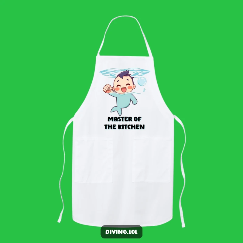 Funny Surfacing Fist Pump Apron - Cook with Confidence