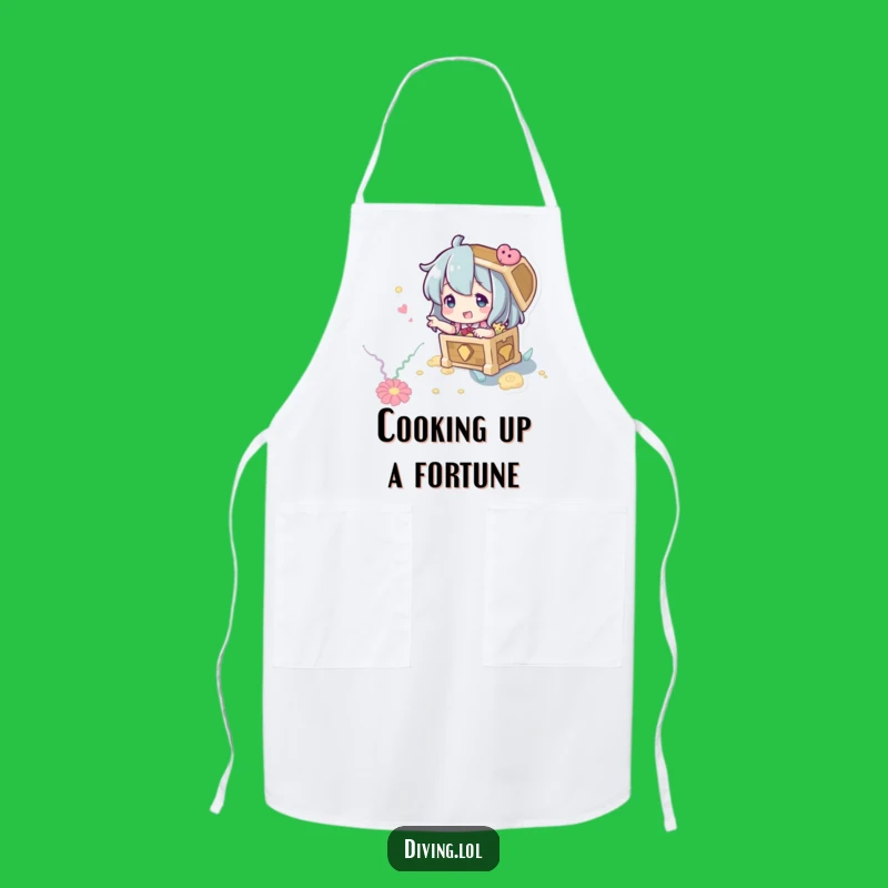 Funny Treasure Hunter Apron: Hilarious Kitchen Wear for Adventurous Cooks