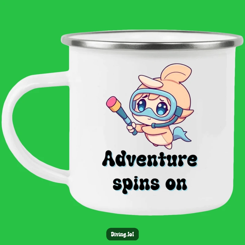 Durable Funny Snorkel Camping Mug - Adventure and Fun