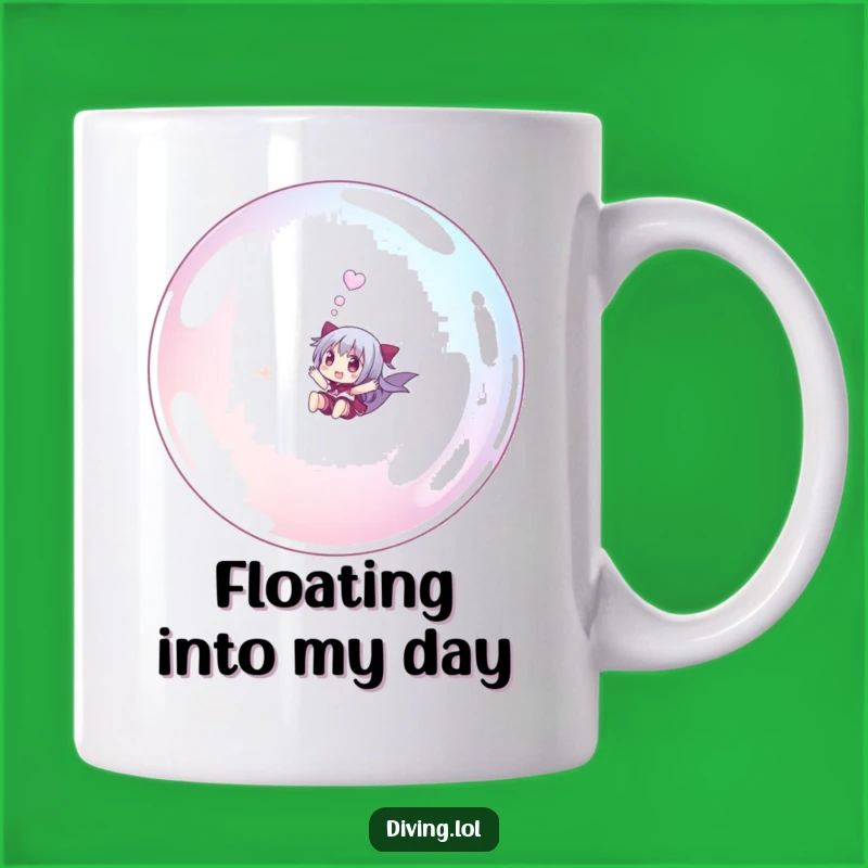 Funny Bubble Rider Mug: Giggle Through Your Day with This Hilarious Gift