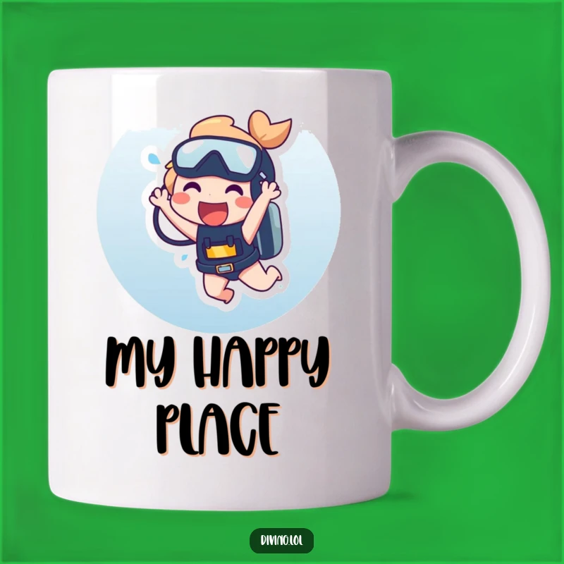 Funny Dangling Scuba Mug: Laugh Out Loud Fun, Perfect Funny Gift for Divers