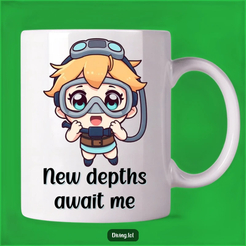 Funny Dive Mask Wonder Mug - Perfect Underwater Adventure Gift