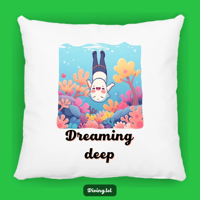 Soft Funny Underwater Pillow - Cozy Up with Humorous Aquatic Comfort