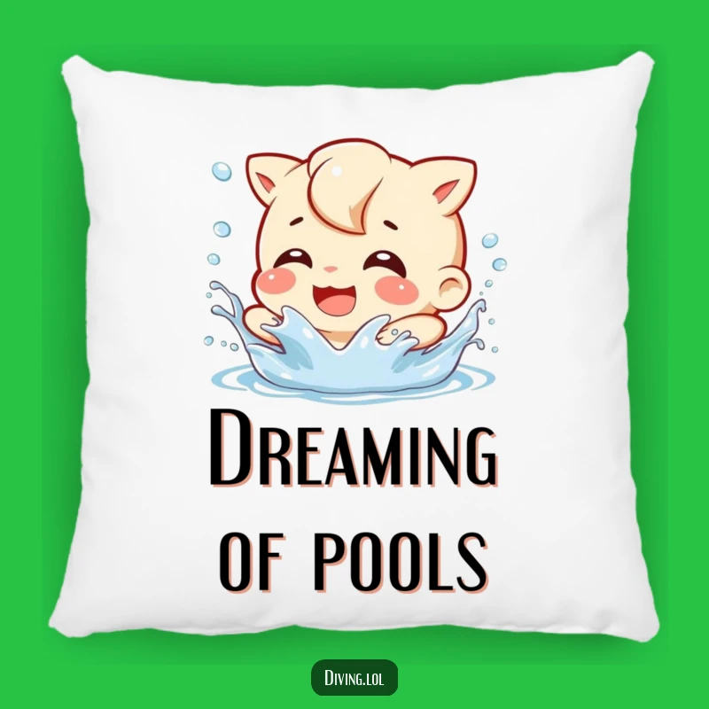 Funny Splash Character Pillow: Snuggle Up to Playful Moments