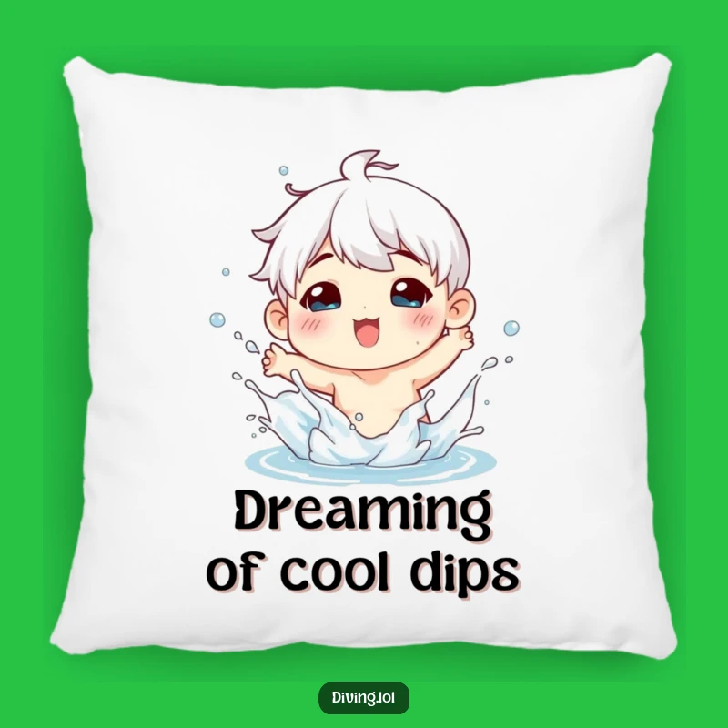 Funny Splashy Fun Pillow: Charming Figure's Cozy Playful Gift