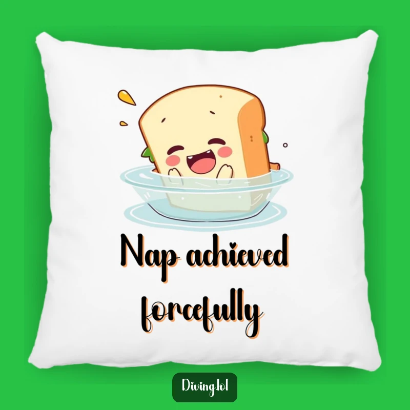 Funny Sandwich Belly Flop Pillow: Comfy Companion for Hilarious Relaxation