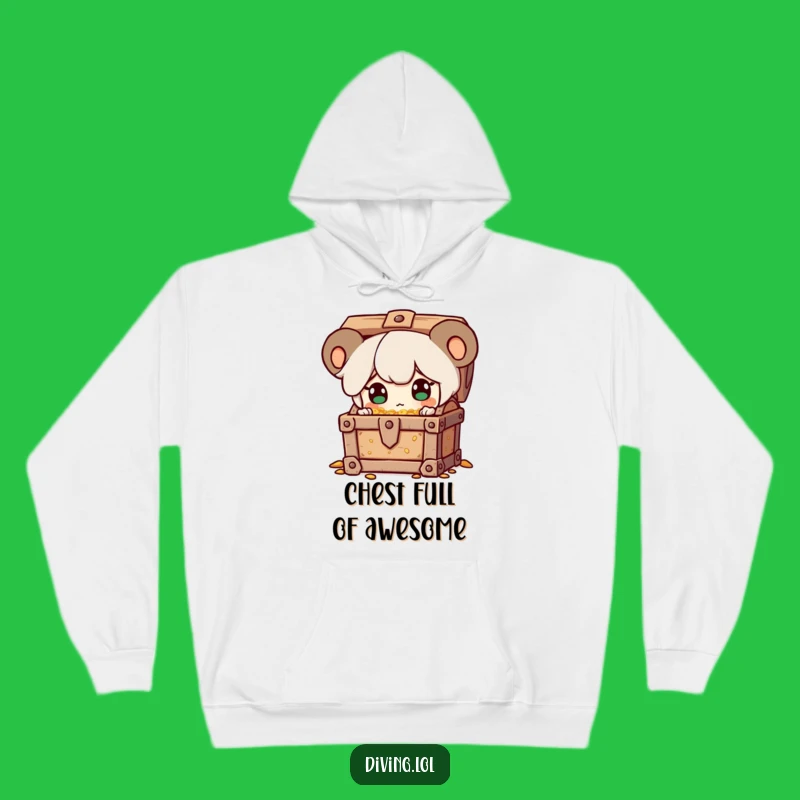 Funny Explorer Hoodie - Surprise Treasure Character, Cozy & Hilarious Gift