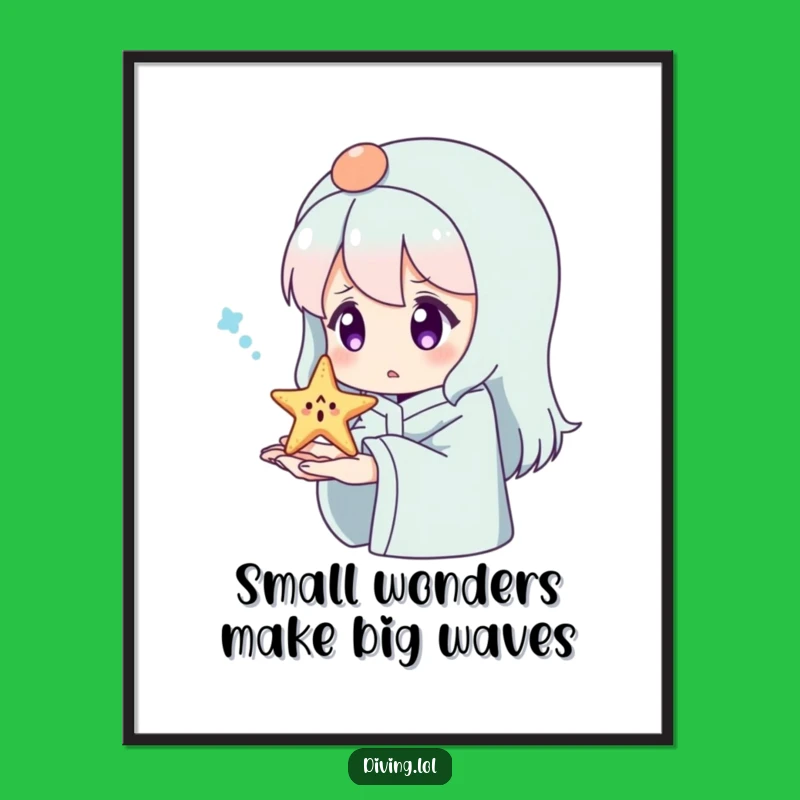 Free Printable Wall Art: Surprised by Joy with Starfish Wonder!