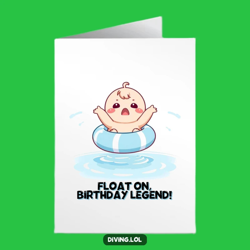 Free Printable Birthday Card Funny: Chubby Bouncer Surprise!