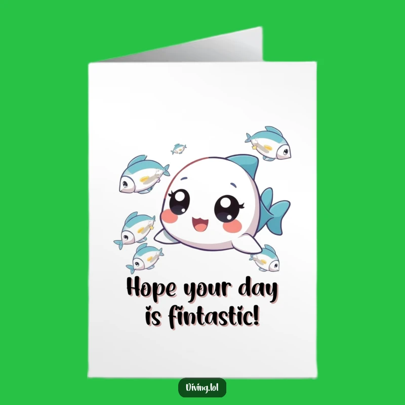 Free Printable Fish Chaser Birthday Card: Joyful Downloadable Gift for Enthusiasts