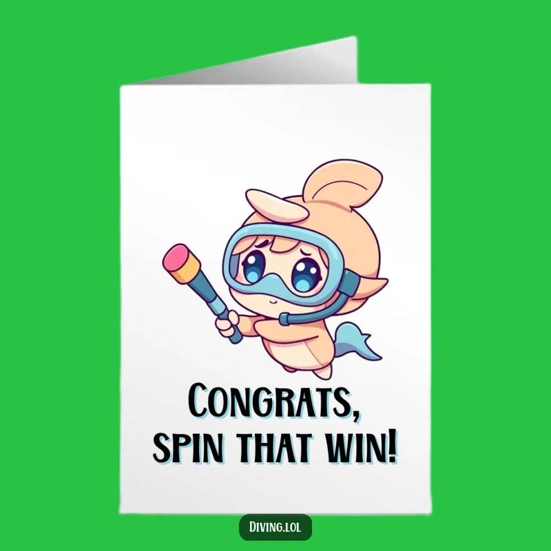 Free Printable Congrats Card: Snorkeler Star, Fantastic Downloadable Gift!