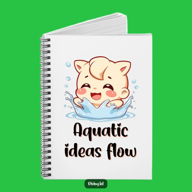 Funny Splash Character Notebook: Jot Down Your Fun Ideas
