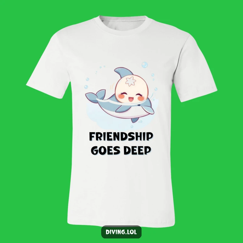 Funny Creature & Dolphin T-Shirt: Embrace Aquatic Adventures with Laughter
